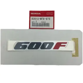 83613-MT6-870 HONDA Hurricane Cover Decal CBR600FA