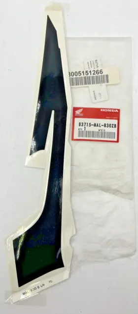 83715-MAL-B30ZB HONDA Left Cover Stripe CBR600F3