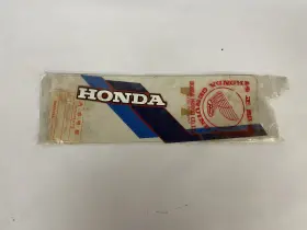87512-957-030 HONDA Gas Tank Left Decal Emblem Sticker Nos