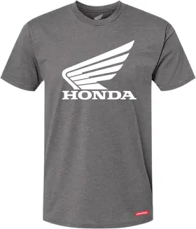 NP21S-M3016-L HONDA APPAREL Wing Shirt Heather