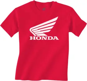NP21S-Y3034-S HONDA APPAREL Youth Wing Shirt