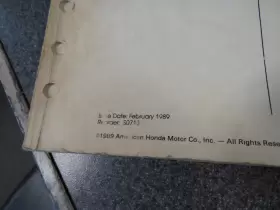 S0713 HONDA Flat Rate Manual Atv #2