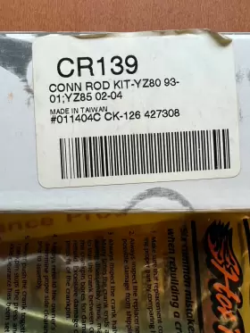 CR139 HOT RODS Connecting Rod Kit YZ80 YZ85 Yamaha