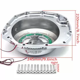 USMT313-001A-LRT-CD HTTMT Sequential Led Engine Clutch Cover #3