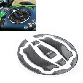 550719361997 HUKYU Carbon Fiber Oil Tank Gas Cap Pad Decal