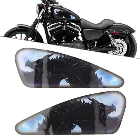 612046542774 HUKYU Stereo Fuel Gas Tank Stickers Waterproof