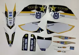 UHP1508010 HUSQVARANA Rockstar Graphics Kit Tc 125 250 350
