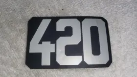 161966201 HUSQVARNA Nos Airbox Panel Cover Decal Ahrma 420