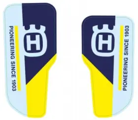 25101994050 HUSQVARNA Fork Protector Sticker Set Decals
