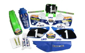 KX1993PC IMAGE GRAPHICS Wheels Splitfire Seat Cover Kit KX125