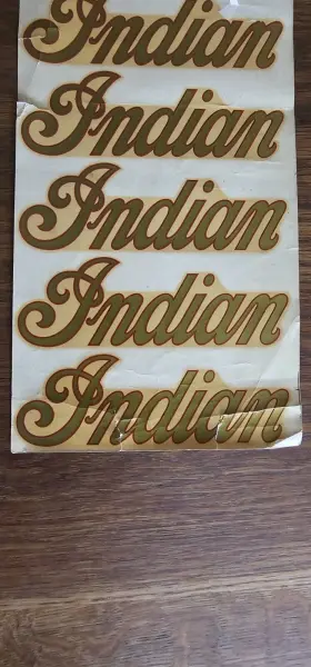 1381002 INDIAN Tank Decals #3