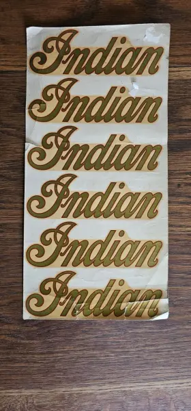 1381002 INDIAN Tank Decals
