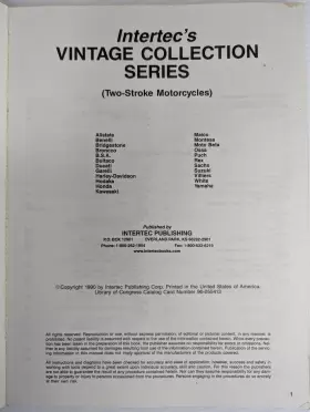 VCS-2 INTERTEC Motorcycles Manual #3