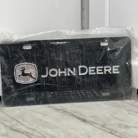 045929020180 JOHN DEERE Tractor Acrylic License Plate Farm