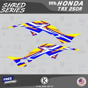 TRX250R KALAIR GFX Ho Graphics Atv Shred Krazy Kit Honda #2