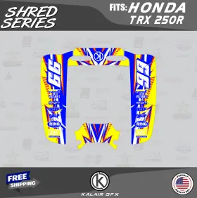 TRX250R KALAIR GFX Ho Graphics Atv Shred Krazy Kit Honda #3
