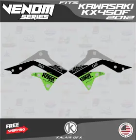 KX450F KALAIR GFX Ka Vnm Gre Parent Graphics Venom Kit Kx #2