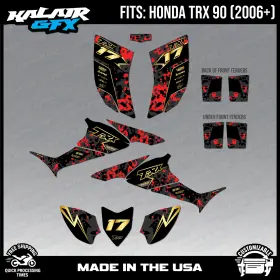 TRX90 KALAIRGFX Ho Wrf Gol Parent Graphics Atv Warfare Kit