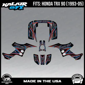 TRX90 KALAIRGFX Ho Vsn Mag Parent Graphics Atv Vision Kit