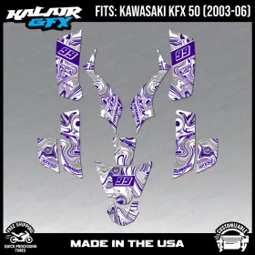 KFX50 KALAIRGFX Ka Sng Parent Graphics Atv Snagged Kit Kfx