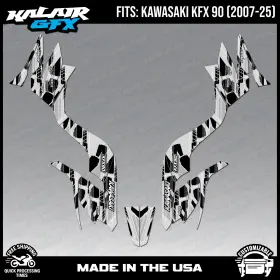 KFX90 KALAIRGFX Ka Swf Parent Graphics Atv Kit Kawasaki Swift