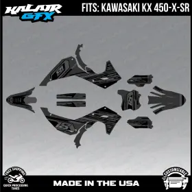 KALAIRGFX Ka Wrr Smk Parent Graphics Kit KX450X KX450SR