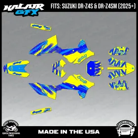DRZ4S KALAIRGFX Su Whp Ysh Parent Graphics Whiplash Kit
