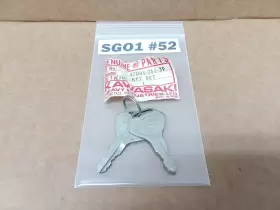 27008-068-39 KAWASAKI Nos Ignition Switch Key Set KZ650 #2