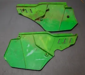 36001-1376-AC KAWASAKI Left Right Cover Plate Panel KX250 #2