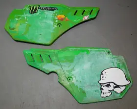 36001-1376-AC KAWASAKI Left Right Cover Plate Panel KX250