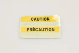 56070-1154 KAWASAKI Saddle Bag Warning Label Nos