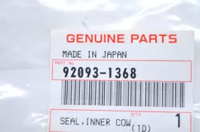 92093-1368 KAWASAKI Inner Cowling Cap Seal Nos #3