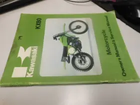 99920-1038-01 KAWASAKI Owners Manual Service KX80 #2