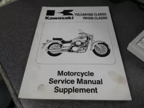 99924-1191-51 KAWASAKI Service Manual Supplement VN1500 D1