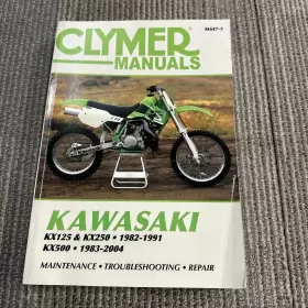 M447-3 KAWASAKI Clymer Service Repair Manual KX125 KX250