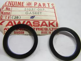 51037-007 KAWASAKI Nos Fuel Strainer Gasket A1 A7 F3 F4 H1 H2