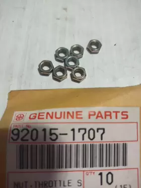 92015-1707 KAWASAKI Nos Throttle Screw Nut KX500 KX250 KX125 #2