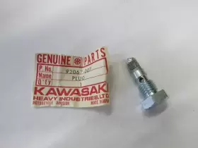 92067-007 KAWASAKI Nos Fuel Drain Plug F7 F5 #2