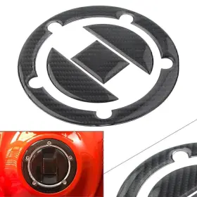 323456477906 KKKEEPARTS Carbon Fiber Fuel Tank Sticker Gas