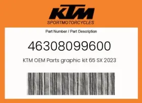 46308099600 KTM Graphic Kit Sx