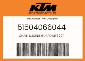 51504066044 KTM Chain Sliding Guard Kit
