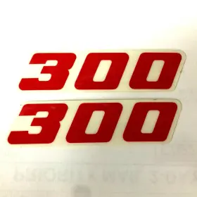 54607003300 KTM Dxc Displacement Decal Sticker Set Radiator