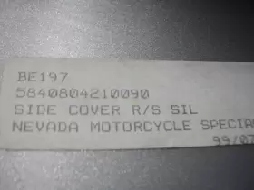 5840804210090 KTM Right Panel Nos 400 #2