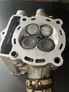 77236020050R KTM Cylinder Head Cam Shafts Valves Top End Xc #3