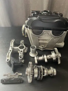 77236020050R KTM Cylinder Head Cam Shafts Valves Top End Xc