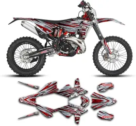 BTRR2021002 KUNGFU GRAPHICS Decal Kit Rr 125 200 250 300 350