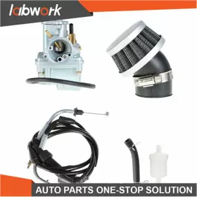 TL11669Q LABWORK Carburetor Throttles Cable Air Filter PW80 #2