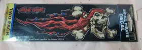 LT-31032WK LETHAL THREAT Pack Peel Stick Decal Skull Pirate