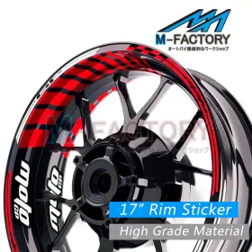 MFWSGP02XX17SN1MAR122 M-FACTORY Racing Wheel Aqua Rim Street