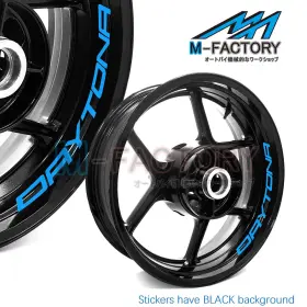 RMDWSGP01XX17DAYTONAAXXUS001 M-FACTORY Wheel Decal Rim Tape